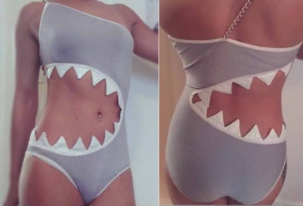 Những mẫu áo bơi độc-lạ cho bạn gái hè này