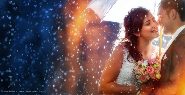 Lãng mạn với bộ ảnh cưới trong mưa tuyệt đẹp!