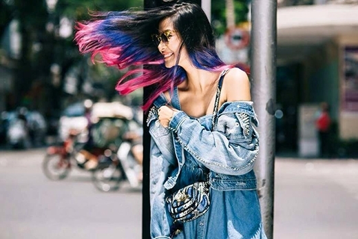Xu hướng tóc ombre độc đáo của những mỹ nhân Việt
