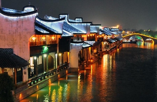 Kiến trúc của phố Yuehe vẫn giữ được nét riêng từ thời xa xưa. (Ảnh: Internet)
