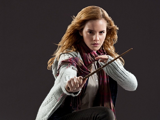 Emma đã xây dựng thành công hình tượng cô phù thuỷ Hermione trong lòng mọi người.