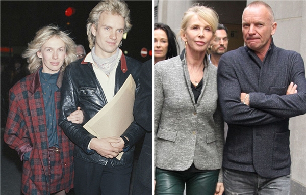 Kết tinh 34 năm vợ chồng của Sting và Trudie chính là 4 đứa con xinh đẹp và tài giỏi. (Ảnh: Georges De Keerle)