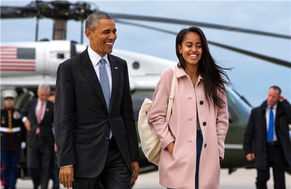 Cô "công chúa" nhà Obama chính là niềm tự hào của bố.