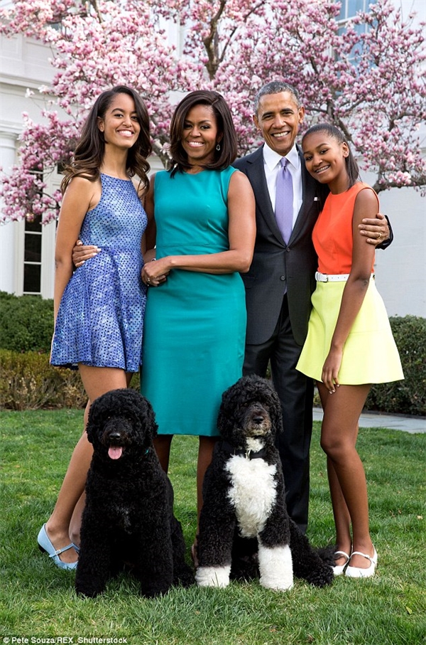 Gia đình của Tổng thống Obama.