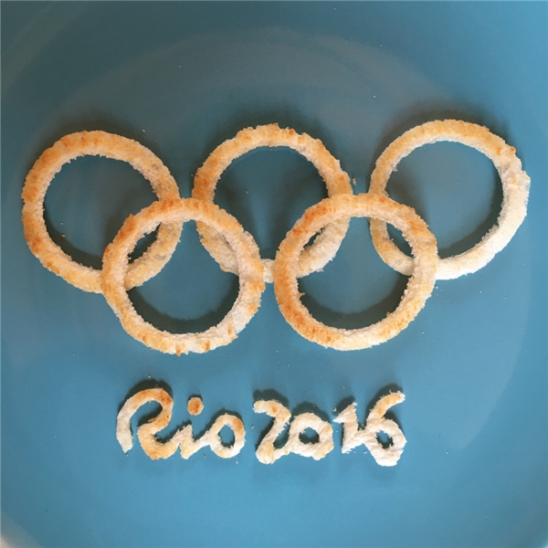 Cả biểu tượng Olympic Rio 2016. (Ảnh: Internet)