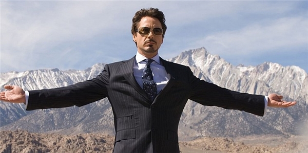 Robert Downey, Jr. trong phim Iron Man