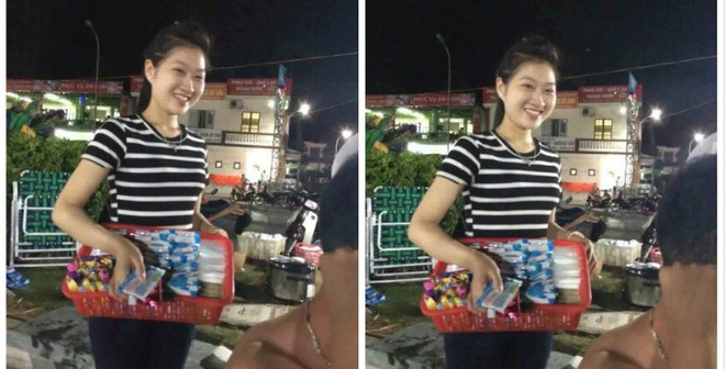 Cô gái xinh xắn bán kẹo cao su gây xôn xao cộng đồng mạng.