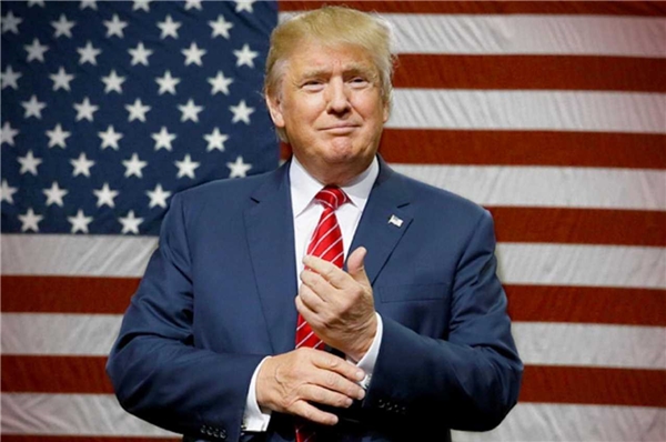 Donald Trump chính thức trở thành Tổng thống Mỹ thứ 45. (Ảnh: Internet)