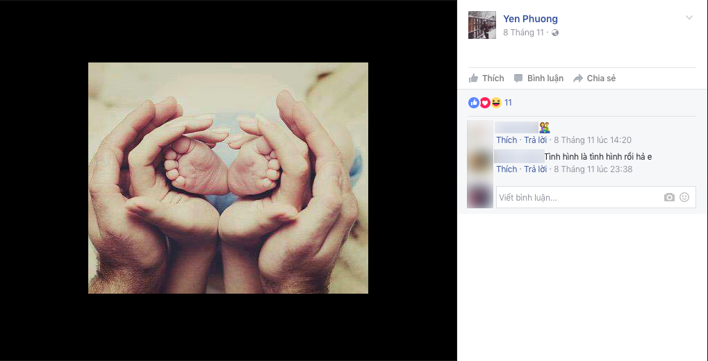 Trên trang cá nhân của Yến Phương (bà xã Lam Trường) cũng đăng tải bức ảnh đầy ẩn ý. - Tin sao Viet - Tin tuc sao Viet - Scandal sao Viet - Tin tuc cua Sao - Tin cua Sao