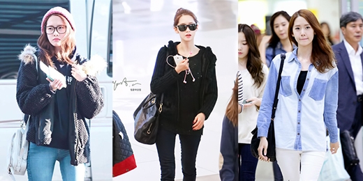 Phong cách sân bay của Yoona đã tiến bộ nhiều trong năm 2016.