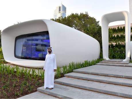 Chiêm ngưỡng kiến trúc siêu độc dùng công nghệ 3D ở Dubai