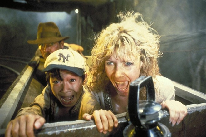 
	
	Quan Kế Huy vai cậu bé trợ thủ của Harrison Ford trong phần 2 Indiana Jones And The Temple Of Doom.