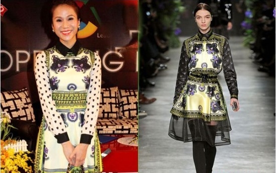 
	
	Mặc dù từng khẳng định váy của mình là hàng xịn nhưng có thể thấy chiếc váy của Thái Hà có quá nhiều khác biệt so với sản phẩm của hãng Givenchy. - Tin sao Viet - Tin tuc sao Viet - Scandal sao Viet - Tin tuc cua Sao - Tin cua Sao