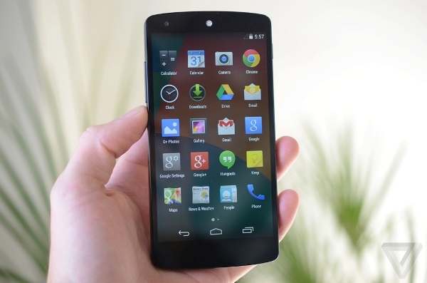 Google chính thức ra mắt smartphone đỉnh cao giá rẻ Nexus 5