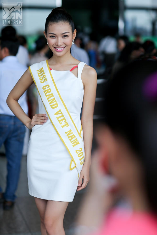 Bích Khanh đại diện Việt Nam tham dự "Miss Grand International 2013"