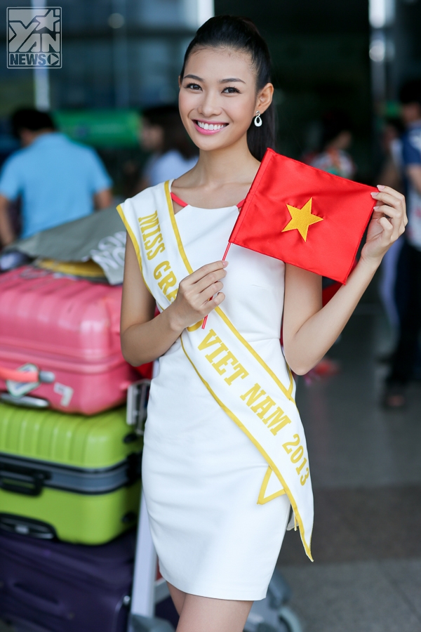 Bích Khanh đại diện Việt Nam tham dự "Miss Grand International 2013"