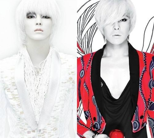 
	
	G-Dragon (phải) nhái style của Lee Jun Ki (trái)  trong J Style. 
