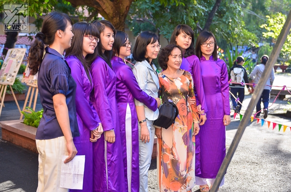 Trường THPT Nguyễn Thị Minh Khai tưng bừng kỷ niệm 100 năm thành lập