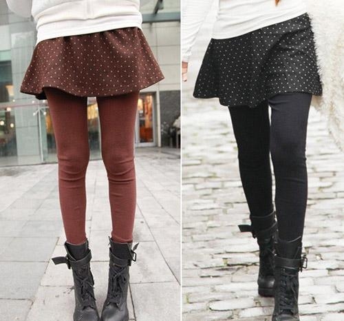 Cách mix đồ đẹp với legging trong tiết trời thu đông
