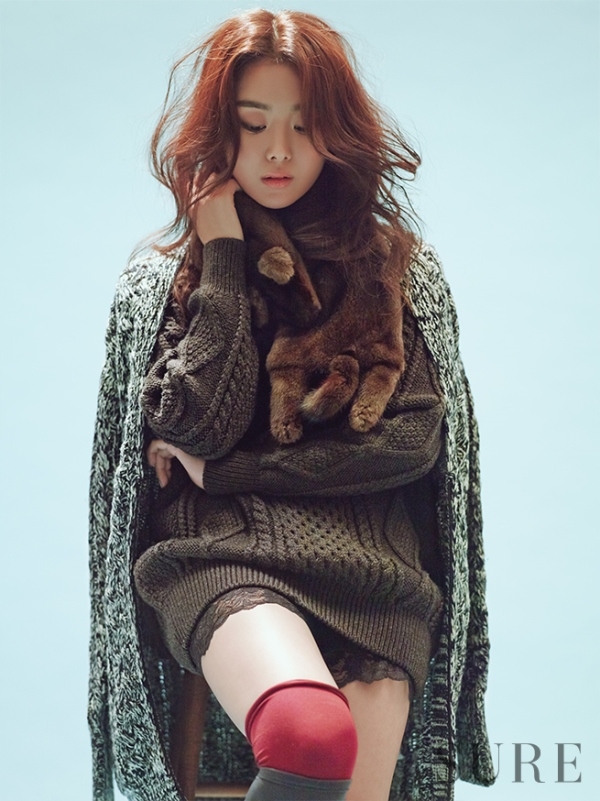 Diện len đẹp ngày đông như nàng Song Ji Eun (Secret)