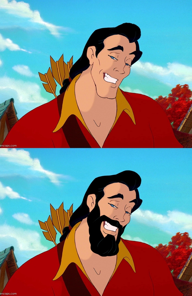 Hài hước, độc đáo với chùm ảnh "có và không có râu" của những người đàn ông trong Disney