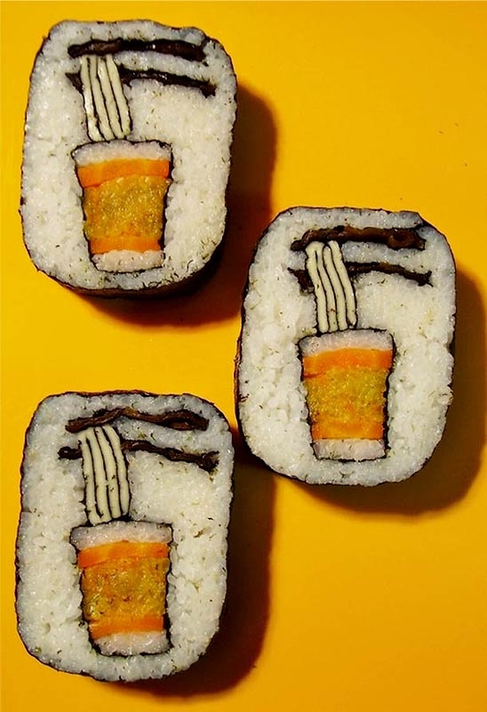 Độc đáo những cuộn Sushi bắt mắt và ngon lành