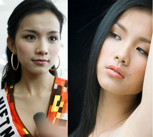 
	
	Hoa hậu Thùy Lâm cũng sở hữu nốt ruồi xinh xắn bên mép trái khiến đôi môi của cô trở nên gợi cảm hơn.