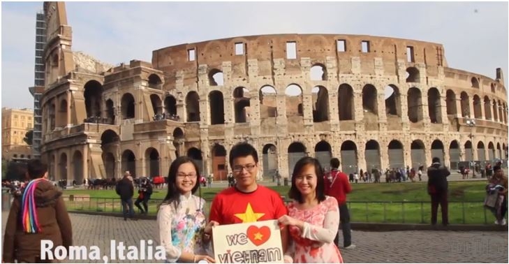 Cảm động clip các du học sinh từ mọi nơi trên thế giới chúc Tết 2014