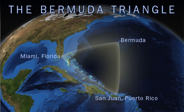 Sự thật “bí ẩn” vùng Tam giác quỷ Bermuda