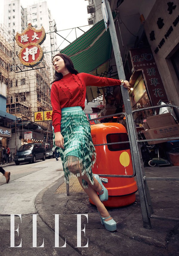 Park Shin Hye & Jeon Ji Hyun "đọ" style ngày xuân trên tạp chí