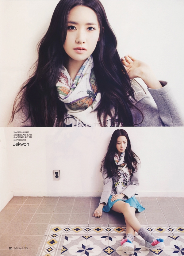 Yoona (SNSD) đẹp nhẹ nhàng tựa hoa xuân trên tạp chí Céci