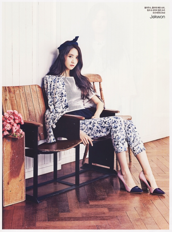 Yoona (SNSD) đẹp nhẹ nhàng tựa hoa xuân trên tạp chí Céci