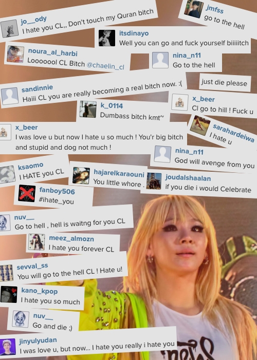 
	
	CL bị chỉ trích nặng nề với sự cố của bài hát MTBD