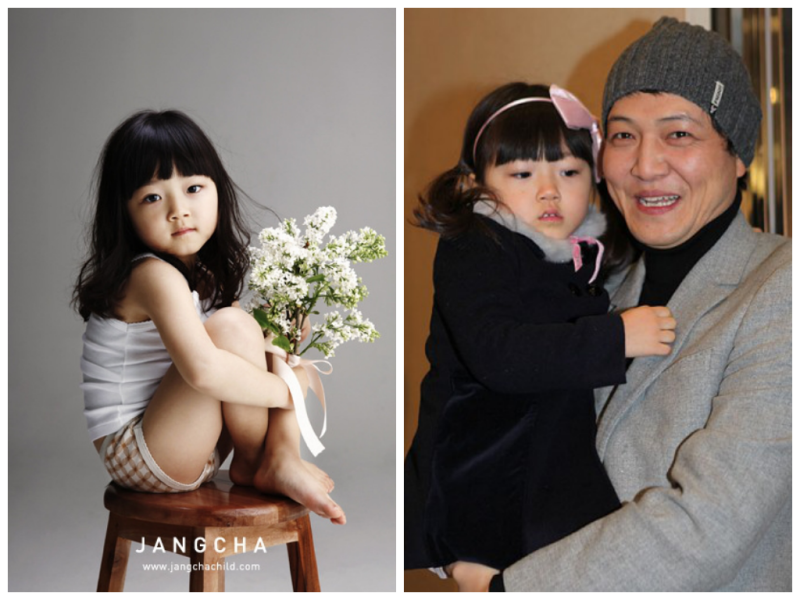 
	
	Nam diễn viên Jung Woong In và con gái Jung Se Yoon