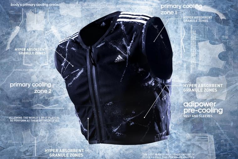 
	
	Chiếc áo Adipower được Adidas thiết kế riêng cho World Cup 2014