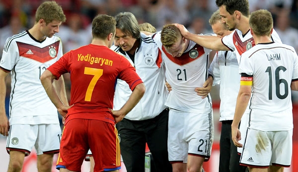 
	
	Marco Reus dính chấn thương đáng tiếc trước thềm World Cup 2014