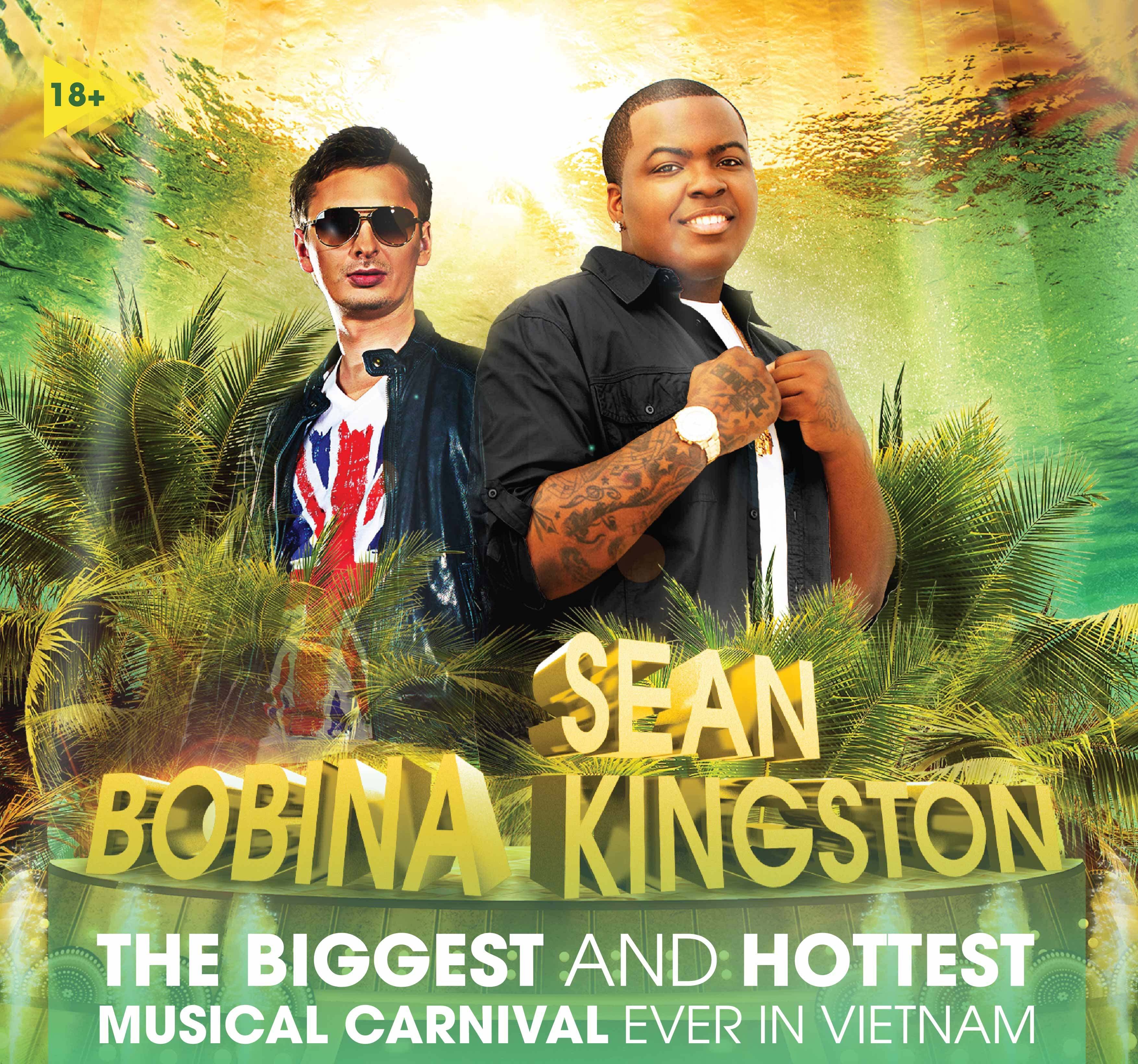 Tưng bừng Sean Kingston đến Lễ hội Âm nhạc Mùa hè tại Việt Nam