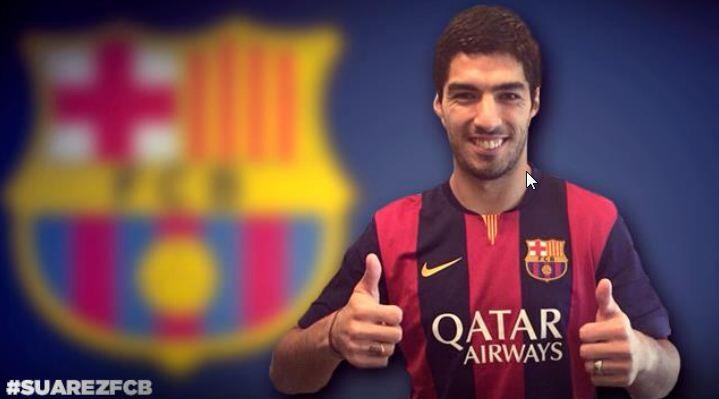 
	
	Luis Suarez vẫn phải đợi hơn 3 tháng nữa mới có thể ra mắt ở Barca