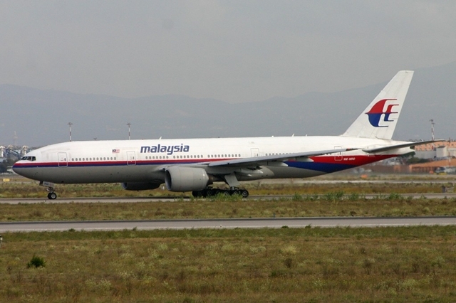 
	
	Một chiếc máy bay cùng loại của Malaysia