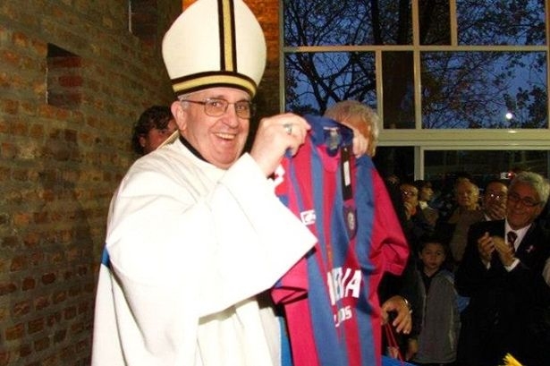 
	
	Giáo hoàng Francis là một fan của San Lorenzo
