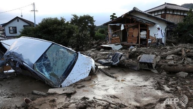 Nhật Bản: Gần 90 người chết và mất tích do lở đất