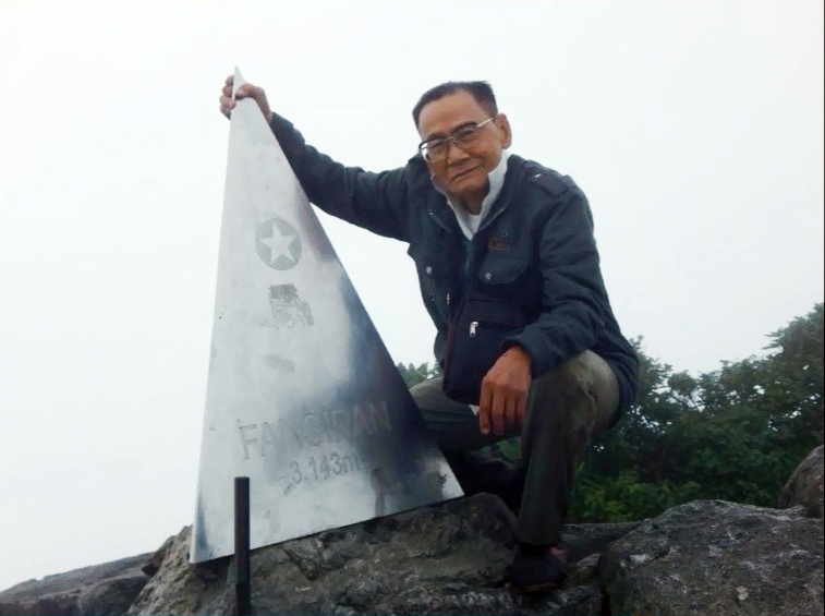 Bốn lần chinh phục Phanxipăng, cụ ông 83 tuổi lập kỷ lục châu Á
