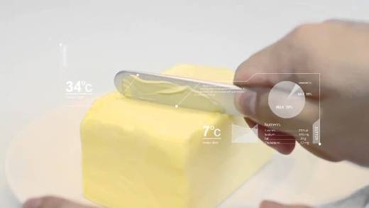Loại dao cắt bơ mới với công nghệ nhiệt năng đột phá
