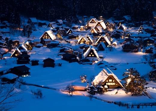 Tuyệt mỹ những ngôi làng đẹp như tranh ở Nhật Bản