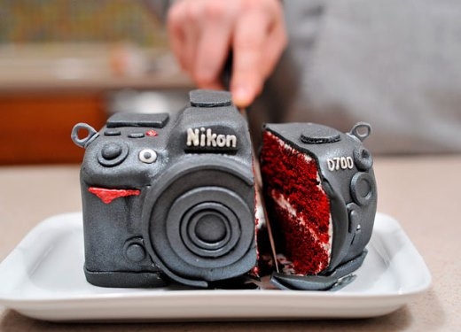 
	
	Bạn nghĩ sao với bánh kem máy ảnh Nikon?