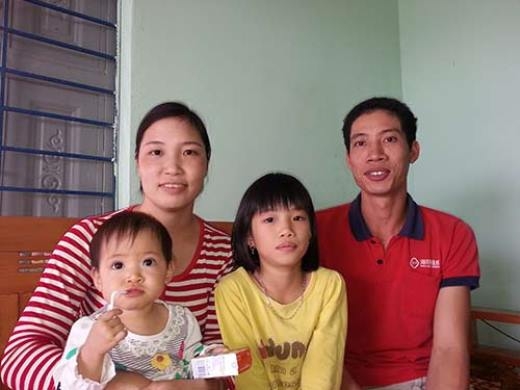
	
	Gia đình của công dân thứ 90 triệu của Việt Nam - Nguyễn Thị Thùy Dung