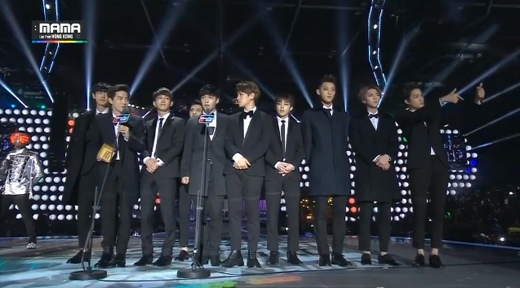 
	
	EXO 'thắng lớn' trong lễ trao giải MAMA năm nay và giành về giải thưởng Nghệ sỹ Châu Á của năm 2014