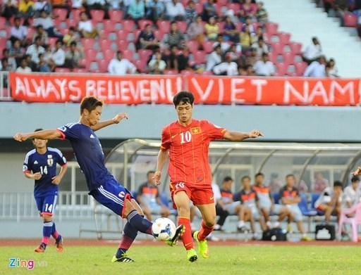 
	
	Thất bại tại Vòng chung kết U19 châu Á khiến U19 Việt Nam không thể đoạt vé dự Vòng chung kết U20 thế giới.
	Ảnh: Tùng Lê