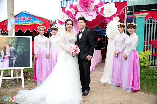  
Nhật Kim Anh và ông xã rạng ngời trong lễ cưới. - Tin sao Viet - Tin tuc sao Viet - Scandal sao Viet - Tin tuc cua Sao - Tin cua Sao