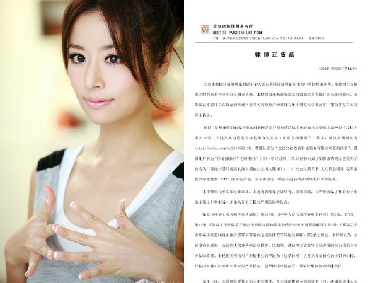 
	
	Lâm Tâm Như nhờ công ty luật viết đơn gửi ngay cho Blogger để cảnh cáo
